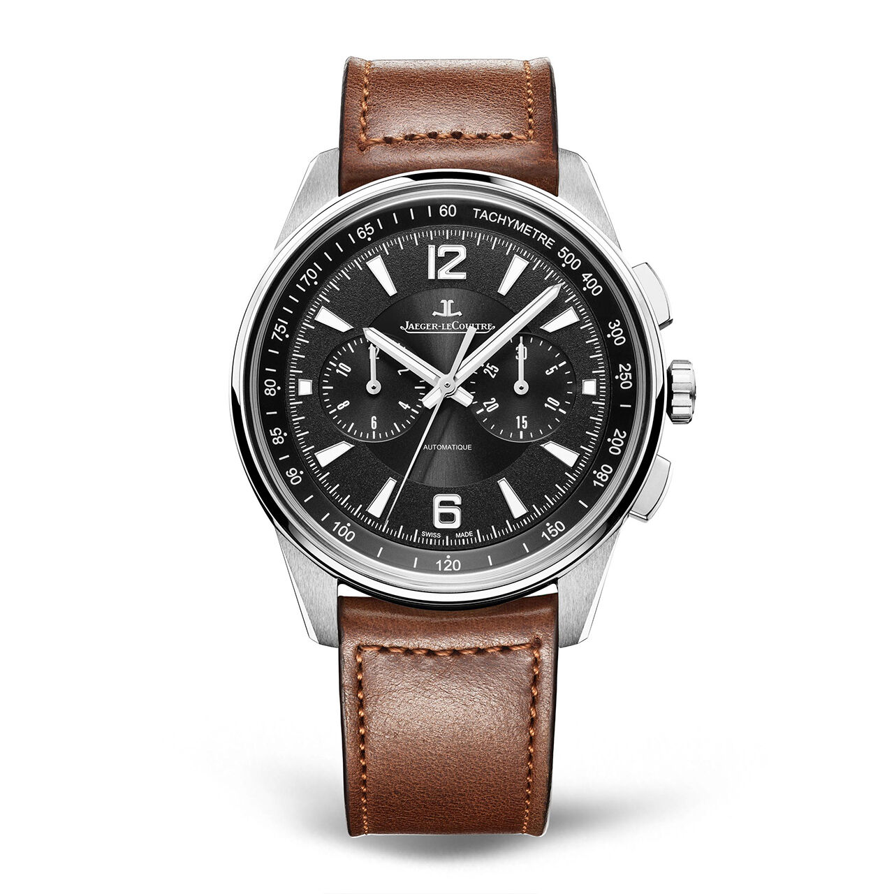Jaeger LeCoultre Watch Polaris Automatic Chronograph Steel
